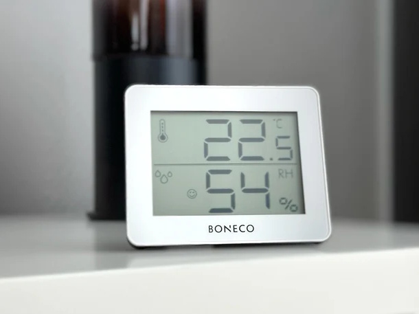 Boneco X200 có dải đo độ ẩm từ 20% đến 99% Boneco X200