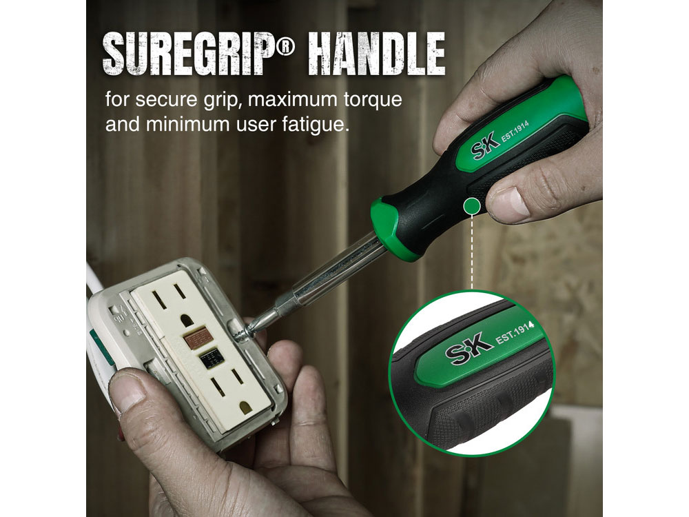 SK Tools SK02000 có mũi vít bằng thép S2 SK Tools SK02000