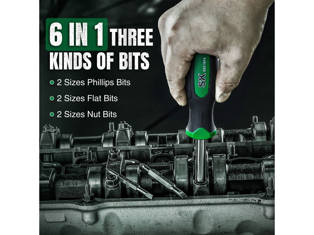 Tô vít đa năng có tay cầm thoải mái, ma sát cao Tô vít đa năng