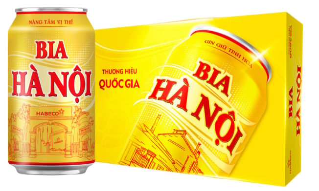 Bia Hà Nội - Thùng 24 lon 330ml