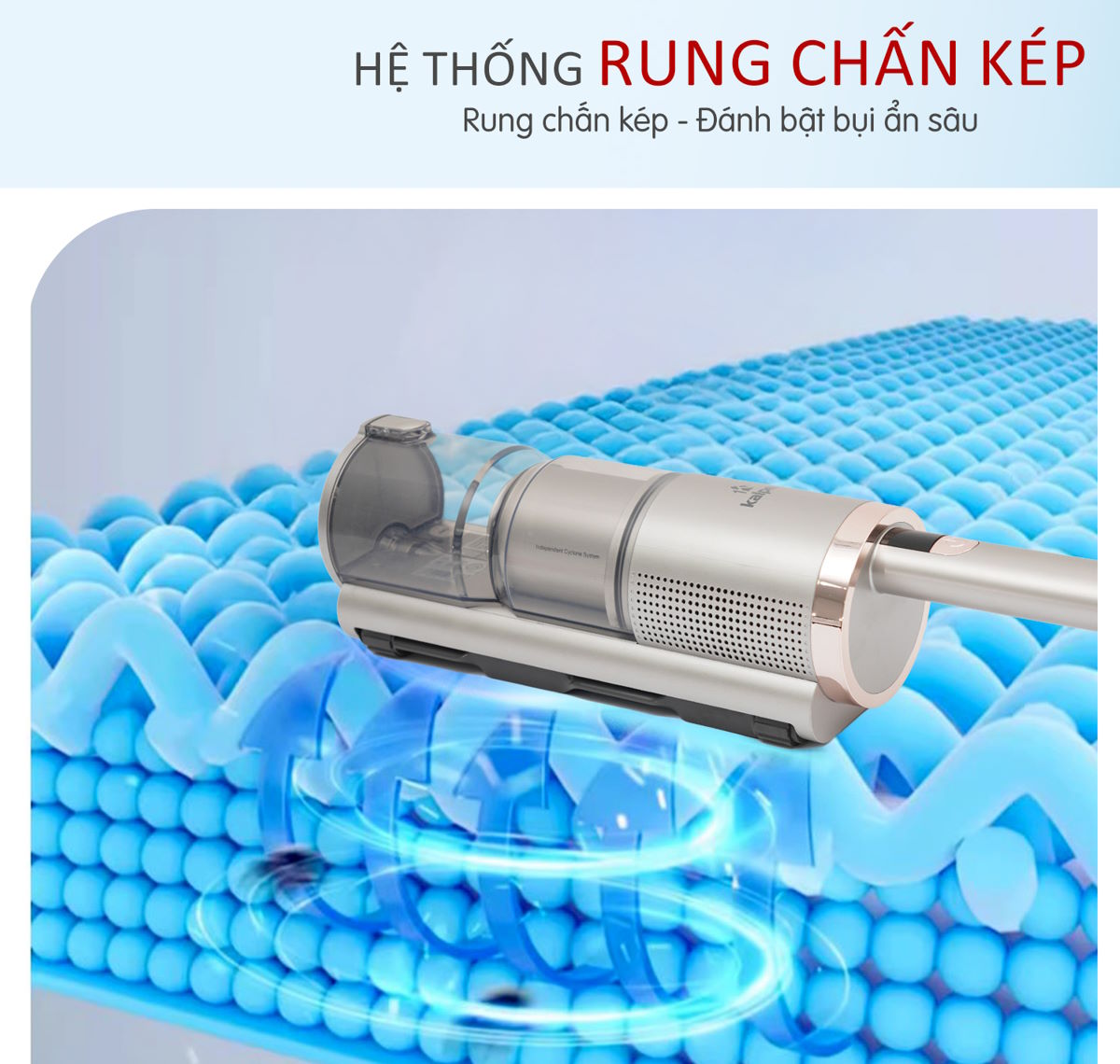 Máy hút bụi giường nệm Kalpen V4