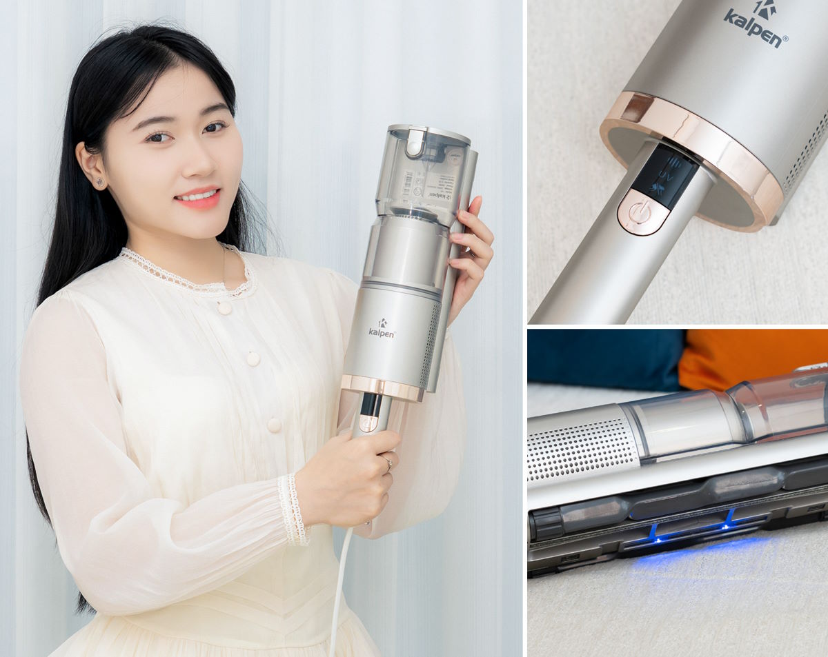 Máy hút bụi giường nệm diệt khuẩn UV Kalpen V4