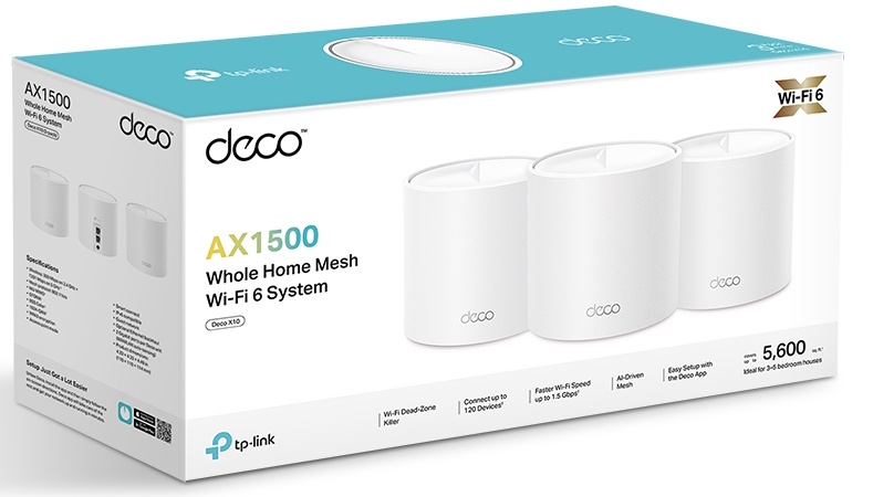 Hệ thống Mesh Wifi 6 Deco X10