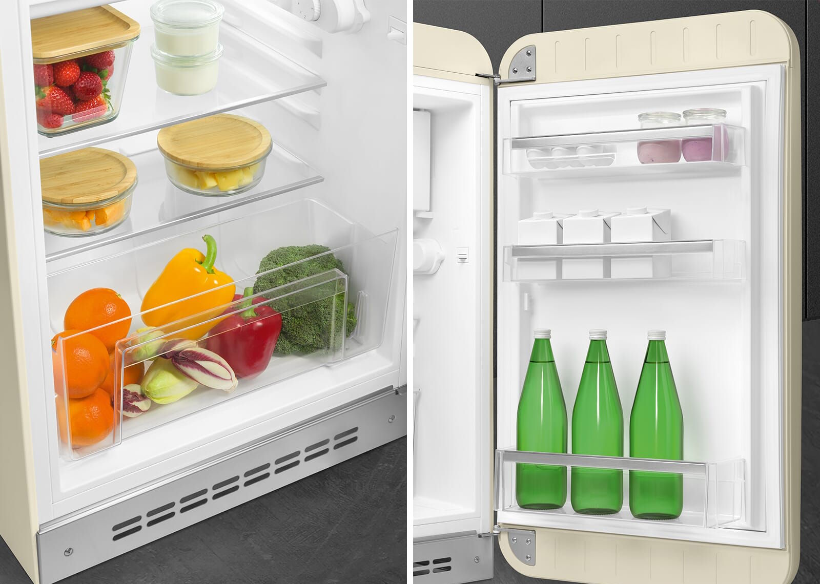 Tủ lạnh mini 122 lít Smeg FAB10RCR6