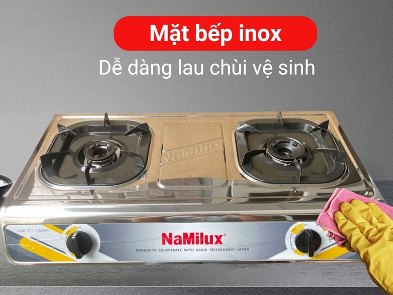 Bếp gas đôi NaMilux NA-711(03)ASM