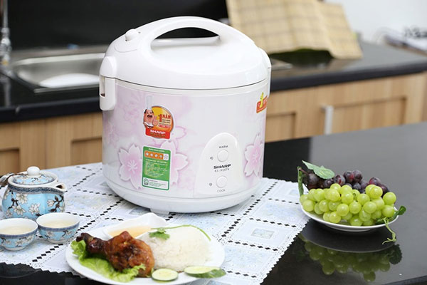 Hình ảnh nồi cơm điện Sharp KS-N192ETV Hình ảnh nồi cơm điện Sharp KS-N192ETV