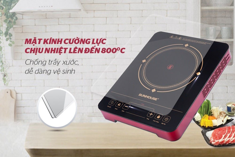 Bếp hồng ngoại cảm ứng Sunhouse SHD6014