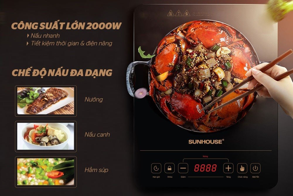 Bếp hồng ngoại Sunhouse SHD6014