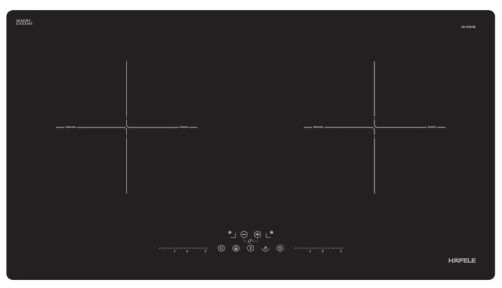 Bếp từ lắp âm 2 vùng nấu Hafele HC-I73241B  