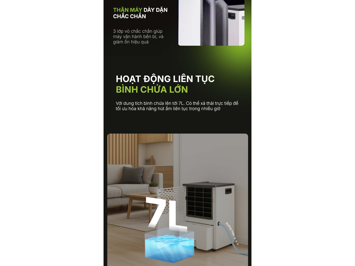 Máy hút ẩm AHB-6025 