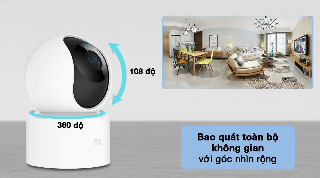 Camera quan sát Xiaomi Mi Home Security 360°