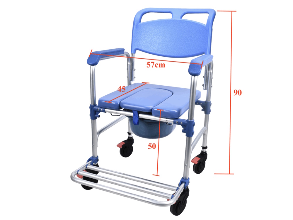 Ghế bô, xe lăn, ghế tắm, ghế ngồi 4 in 1 GBM 017 (KDB697A01LY04)