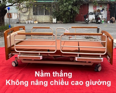 Giường y tế có sẵn đệm nằm Giường y tế
