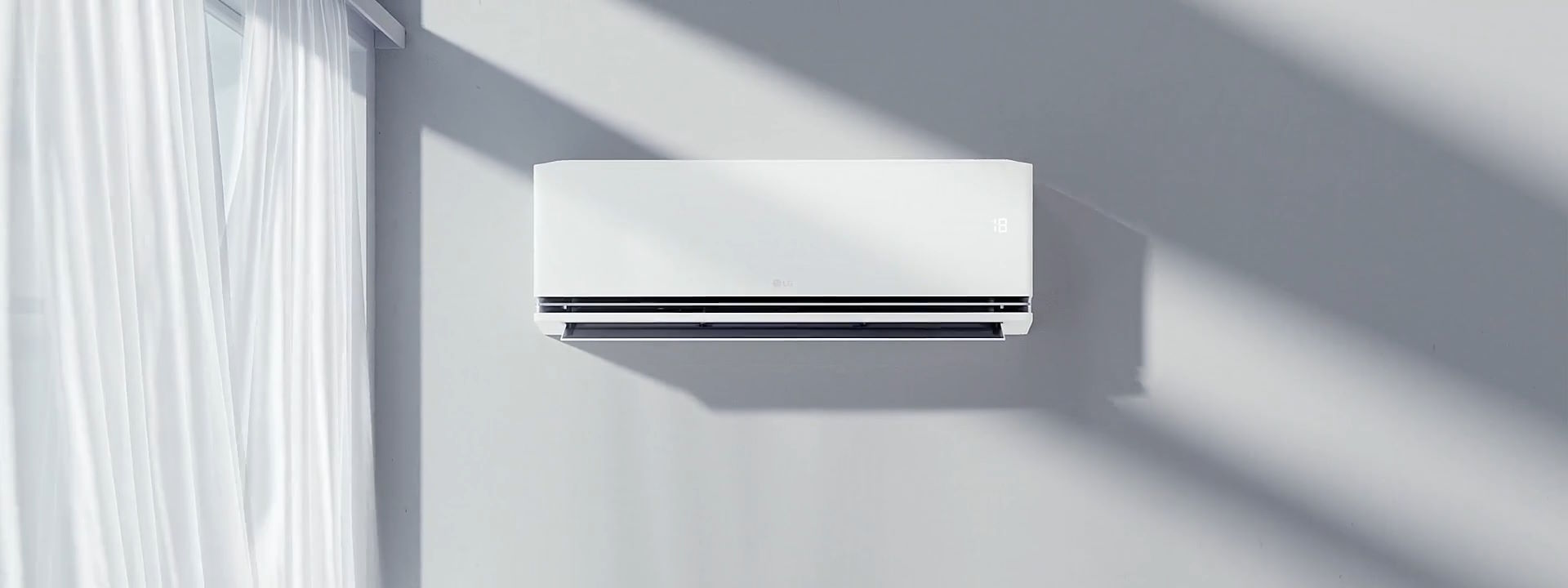 Thiết kế bền bỉ, vận hành êm ái Máy lạnh 1 chiều LG