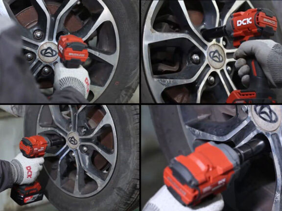 Máy DCK cho khả năng siết bu lông mạnh mẽ Máy siết bu lông dùng pin DCK