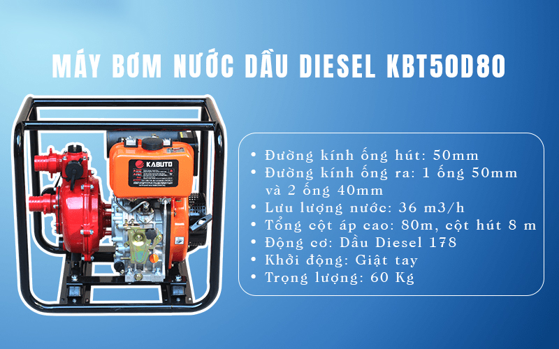 Máy bơm nước dầu