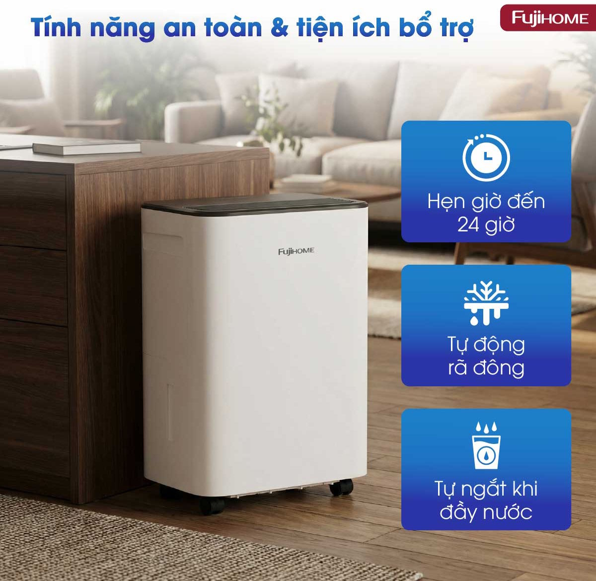 Máy hút ẩm Fujihome
