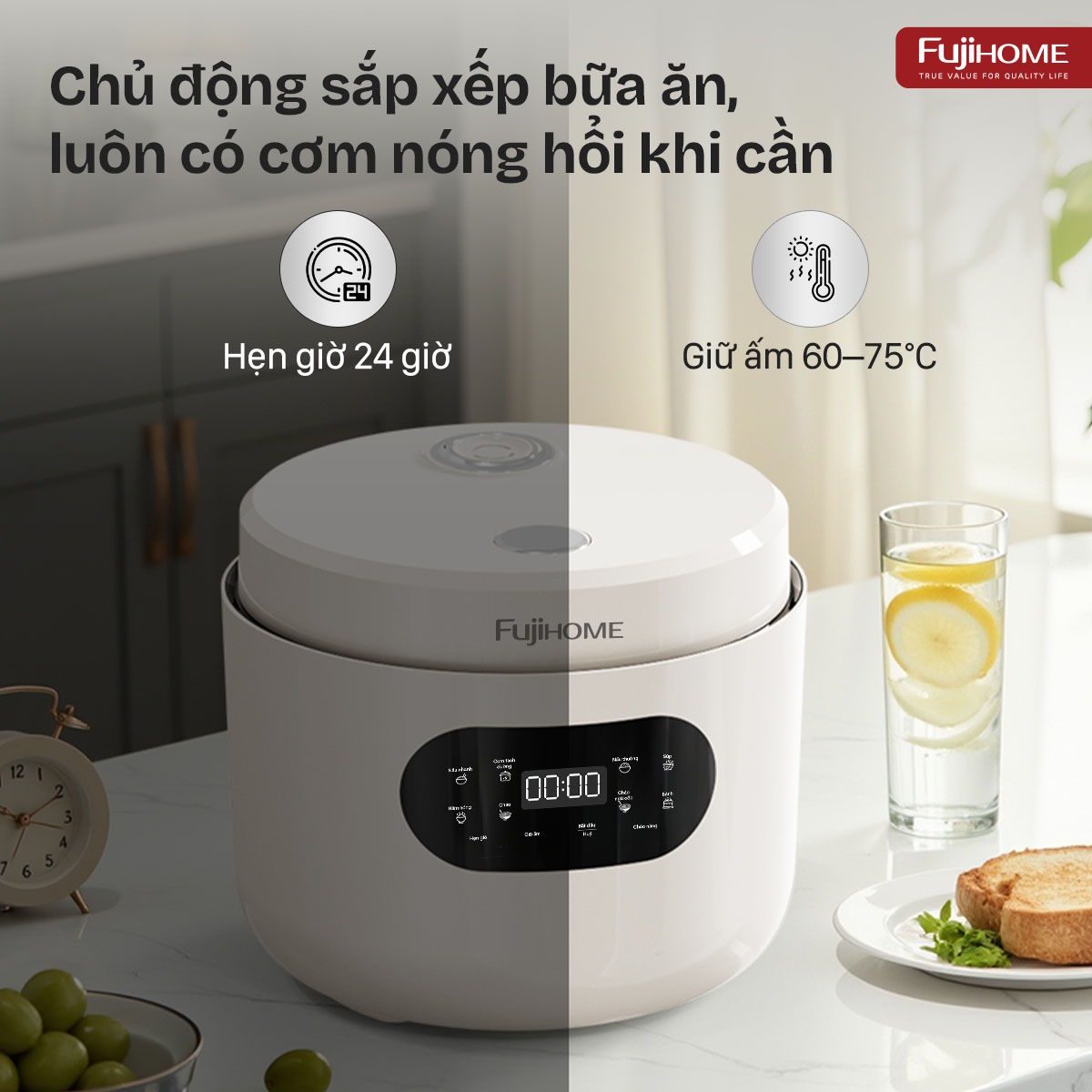 Nồi cơm điện Fujihome