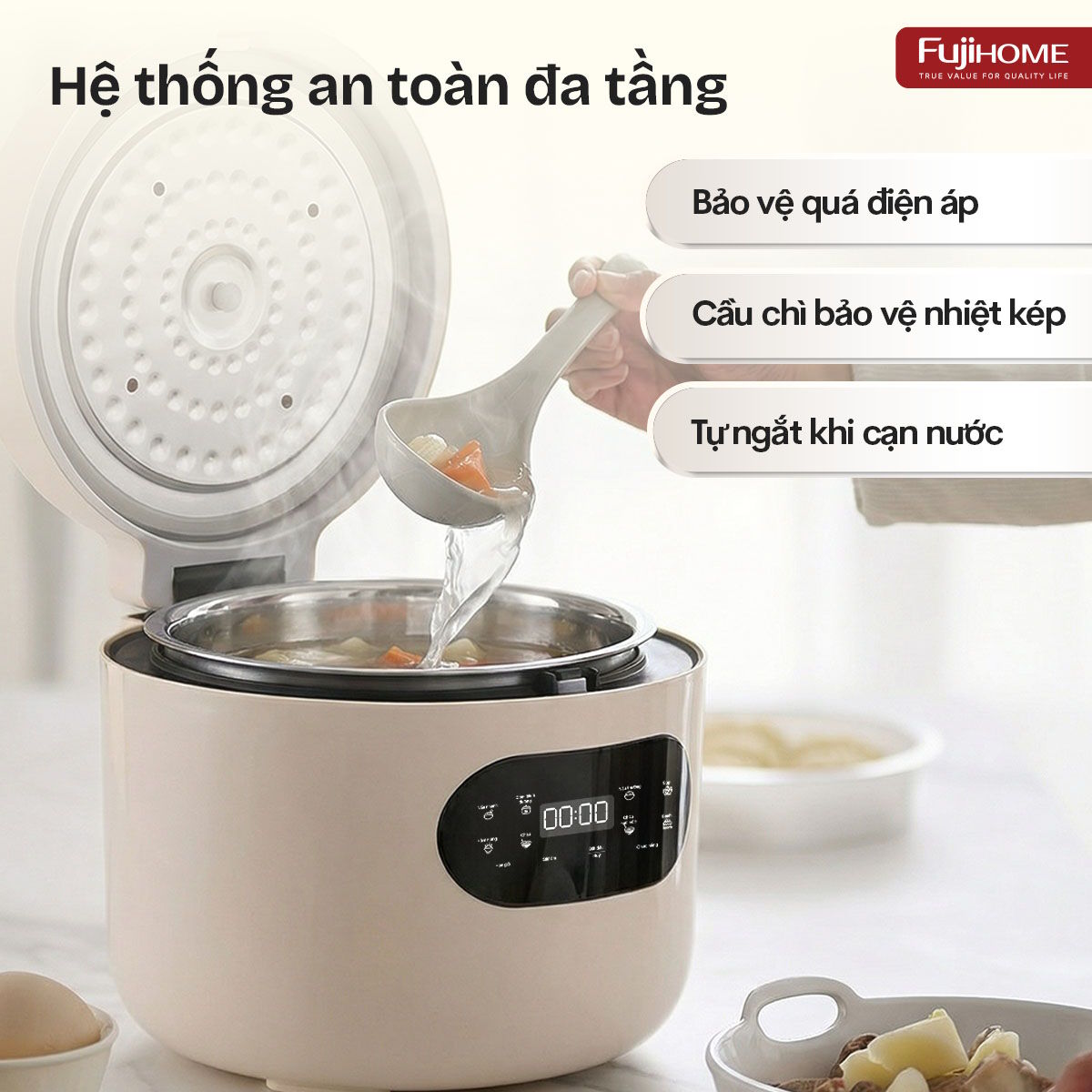 Nồi cơm điện Fujihome