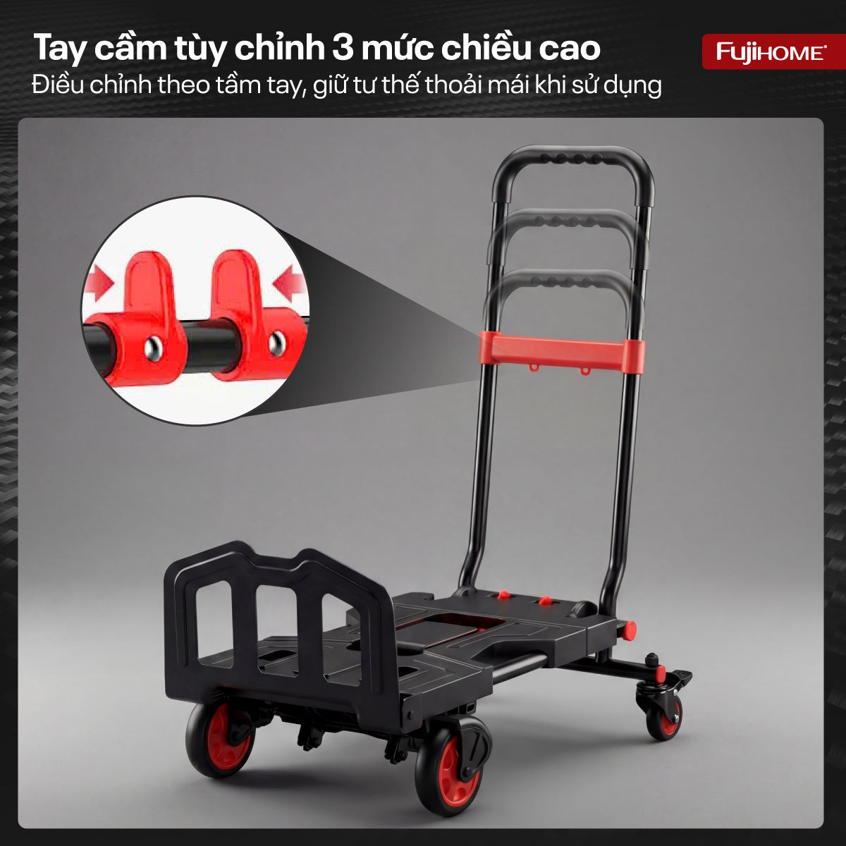 Xe đẩy đa năng Fujihome FTM-150