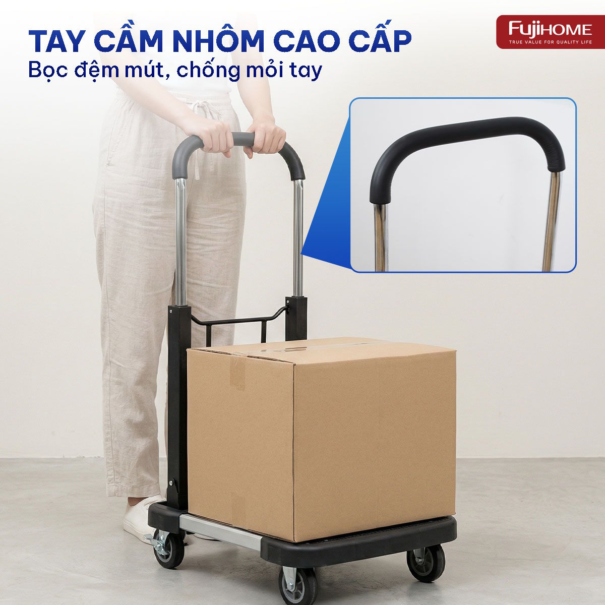 Xe đẩy gấp gọn Fujihome HTM-200