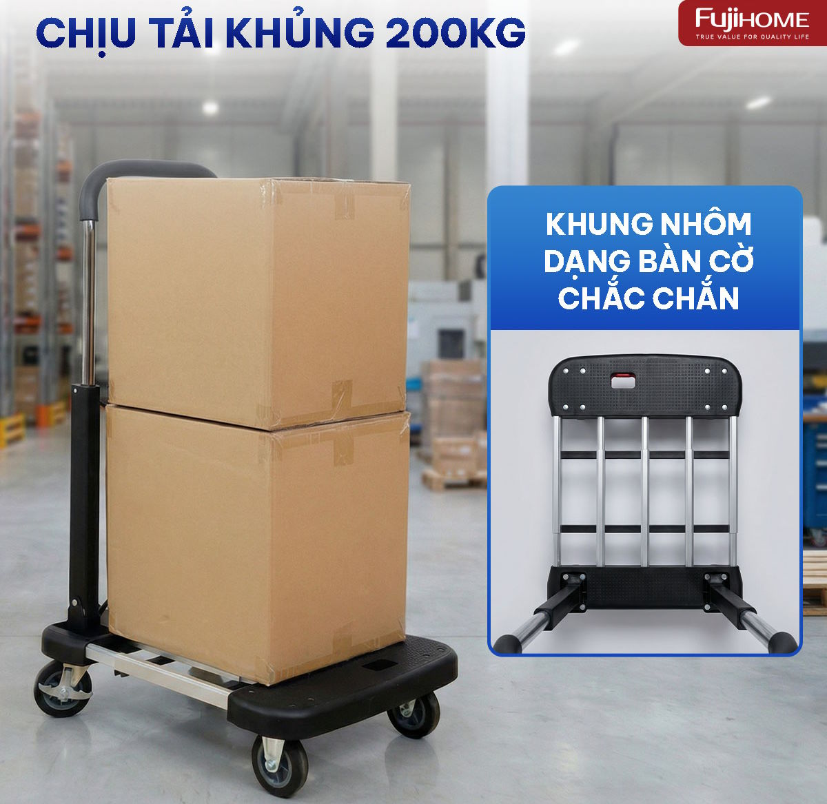 Xe đẩy Fujihome HTM-200