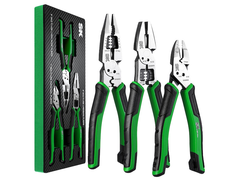 Kìm kèm khay xốp cất giữ gọn gàng Kìm cắt chéo