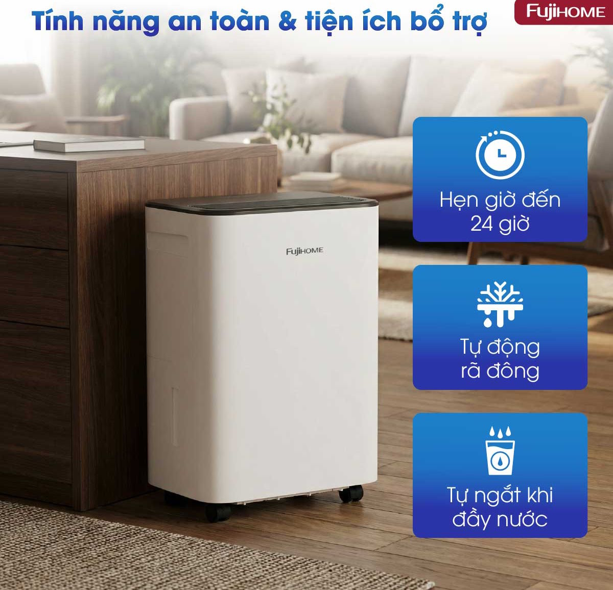Máy hút ẩm Fujihome DH06LITE