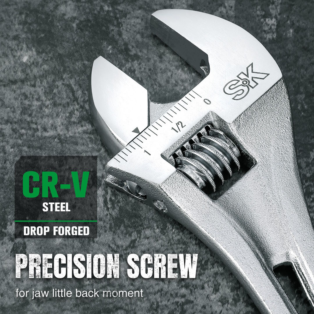 Mỏ lết 10inch/254mm SK Tools SK01217