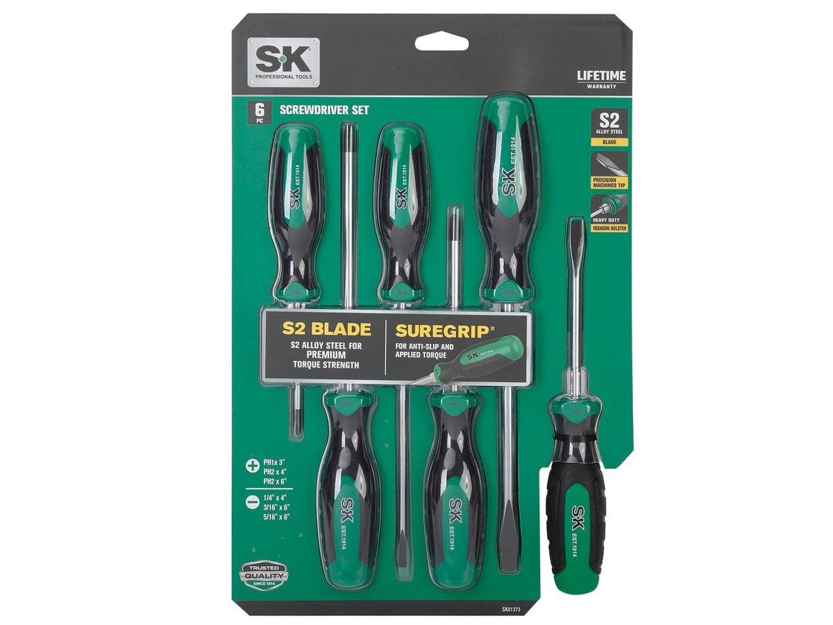 SK Tools SK01373 thiết kế mũi vít có từ tính SK Tools SK01373
