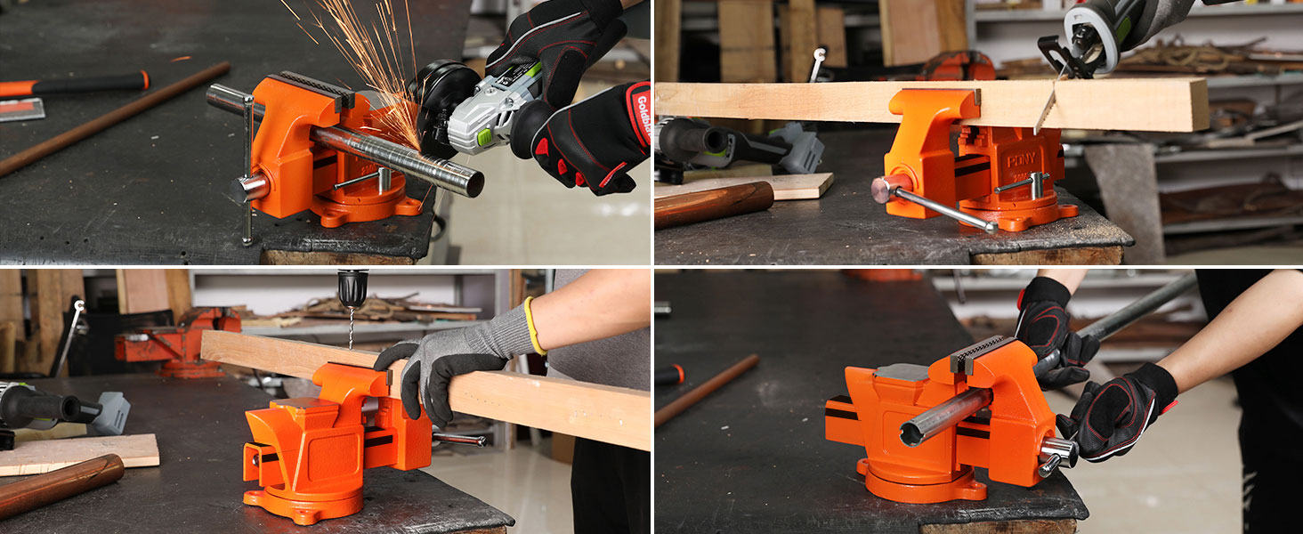 Ê tô bàn Jorgensen  