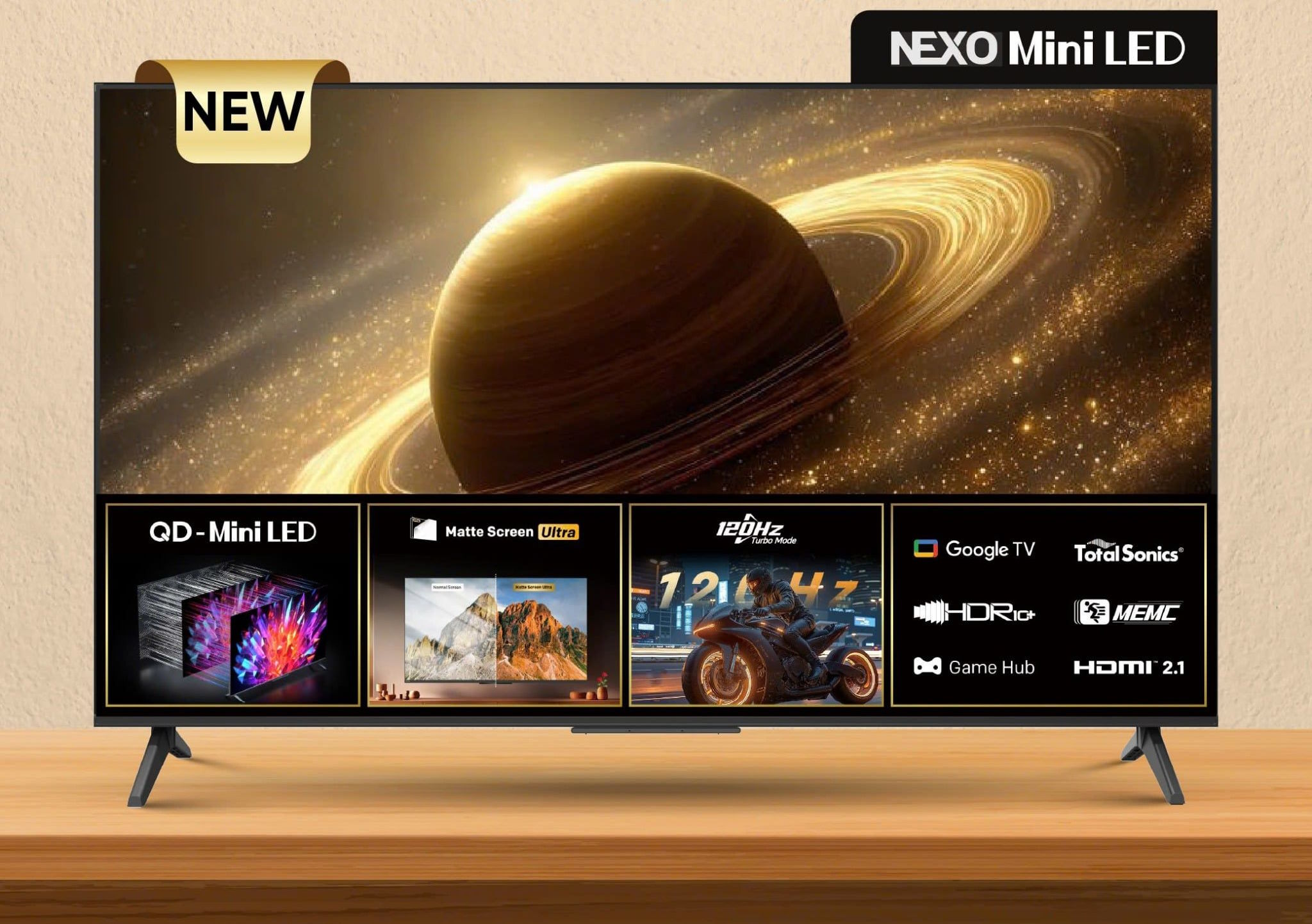 Google Tivi QD-Mini LED Coocaa 4K 65 inch 65V75