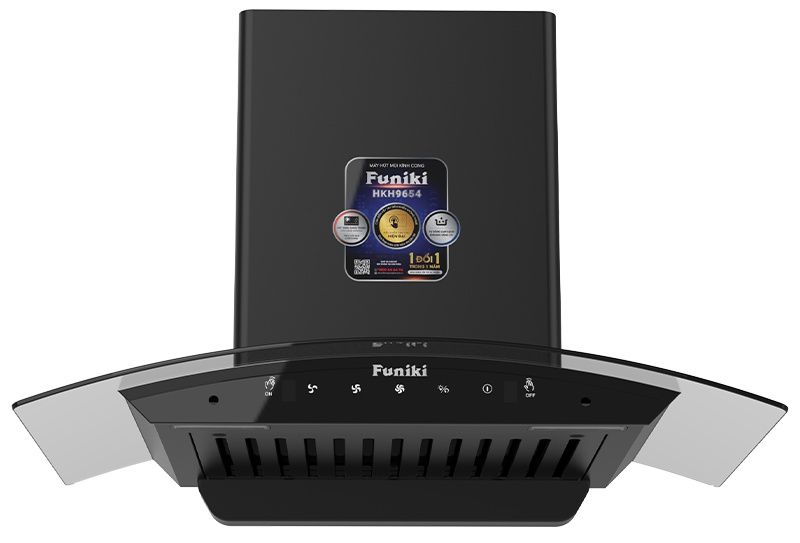 Máy hút mùi kính cong Funiki HKH9654 Máy hút mùi kính cong Funiki HKH9654