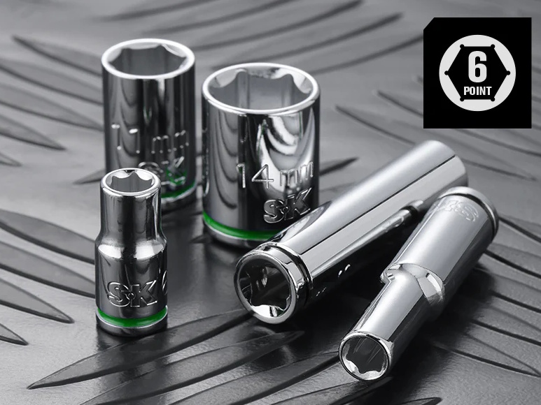 SK Tools SK01454 có đầu khẩu hệ mét và SAE SK Tools SK01454