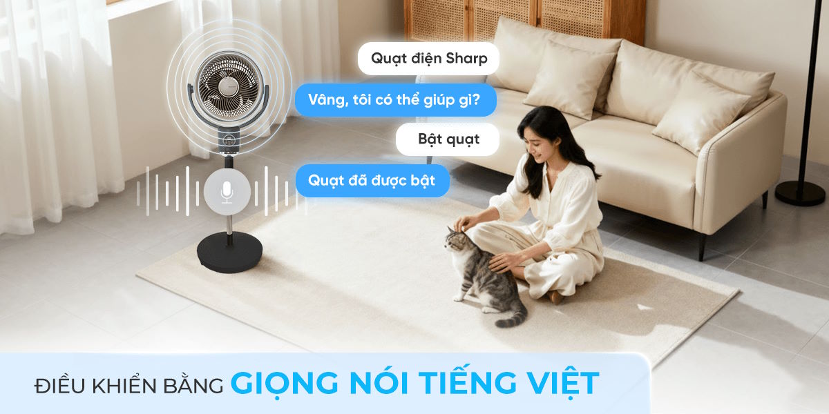 Quạt tuần hoàn Sharp