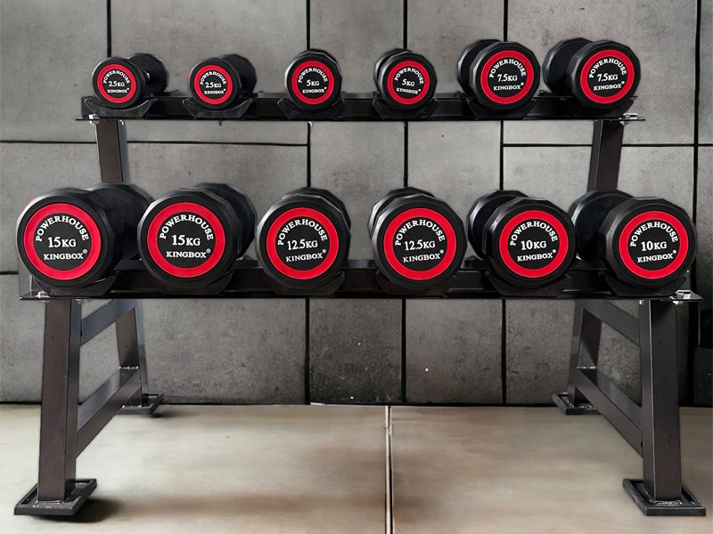 Thiết kế rõ trọng lượng, dễ dàng lựa chọn Tạ tay KingBox