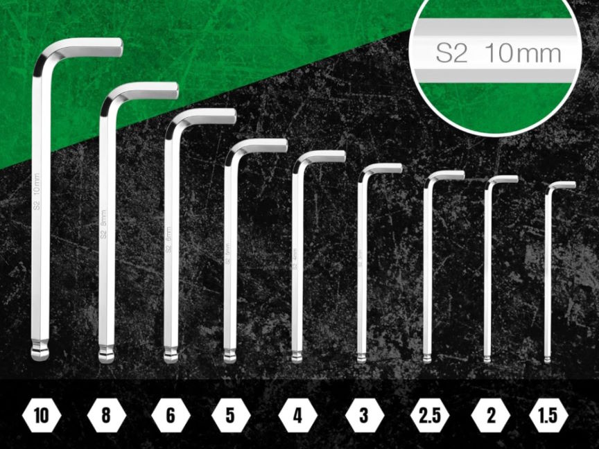 Cán dài chữ L – Tăng lực siết, tiết kiệm sức SK Tools SK01518