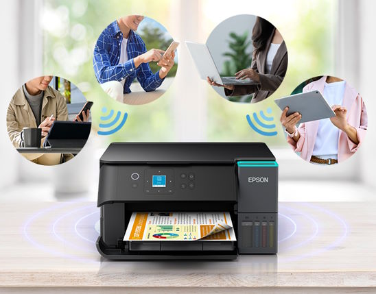 Hỗ trợ đa dạng khổ giấy Máy in phun Epson