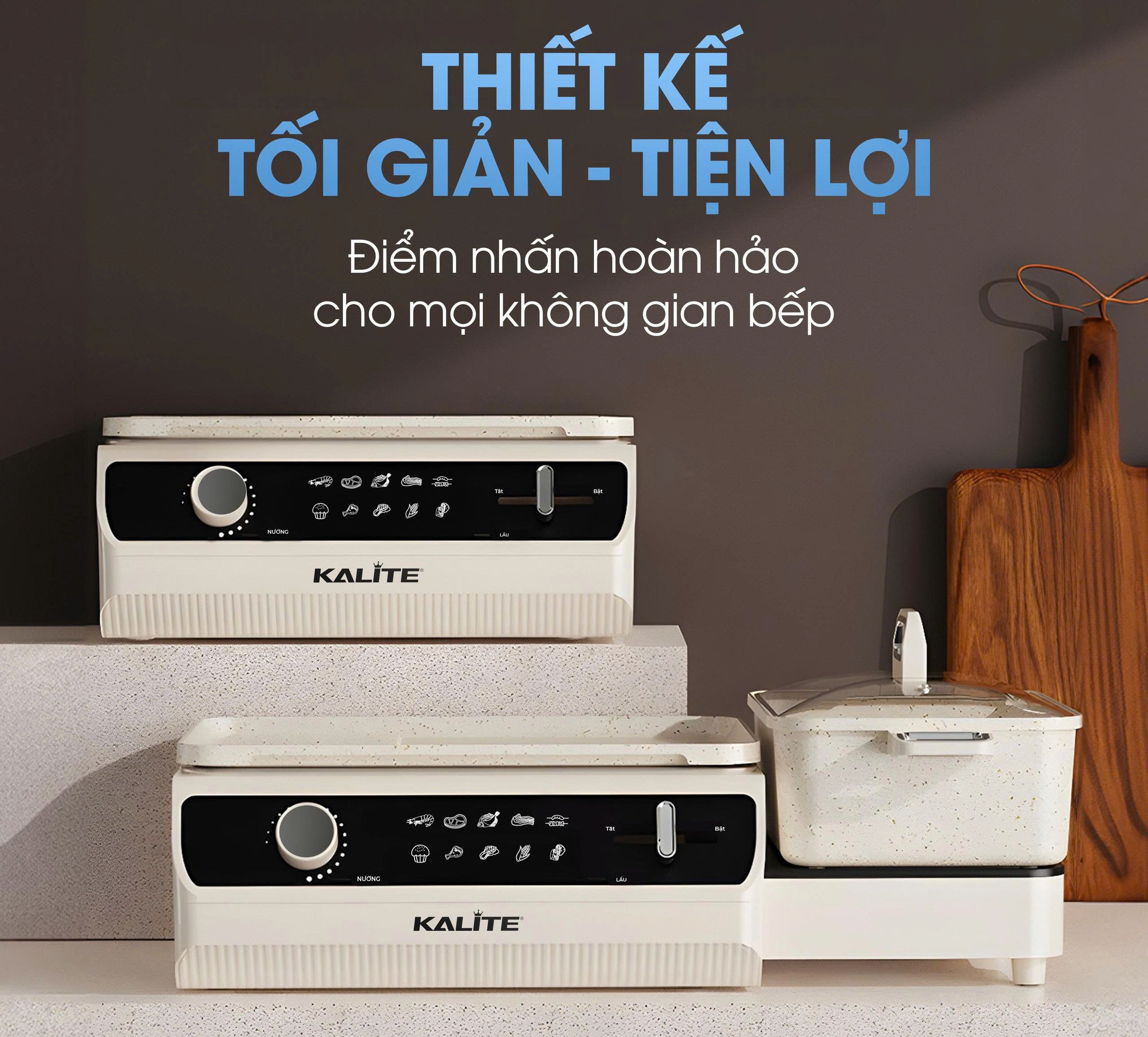 Nồi lẩu nướng Kalite