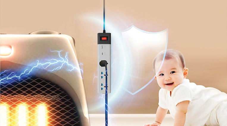 An toàn điện tối đa – Bảo vệ thiết bị và người dùng Ổ cắm đa năng OC02.USB-C 3C/10A