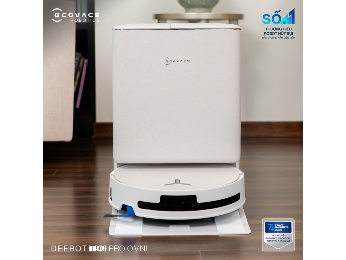 Robot hút bụi có lực hút lớn Robot hút bụi