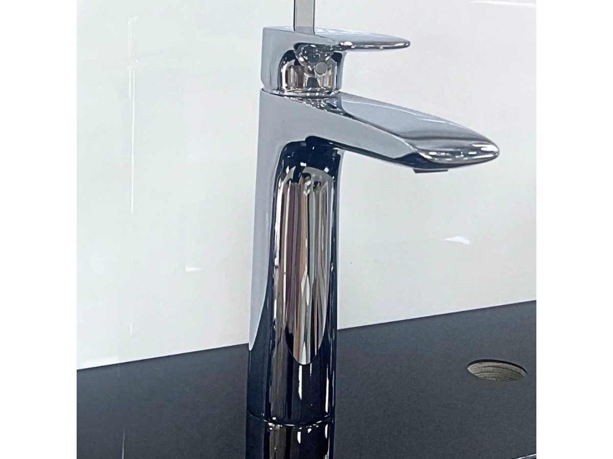 Bề mặt vòi mạ Nickel Chrome sáng bóng Vòi Lavabo
