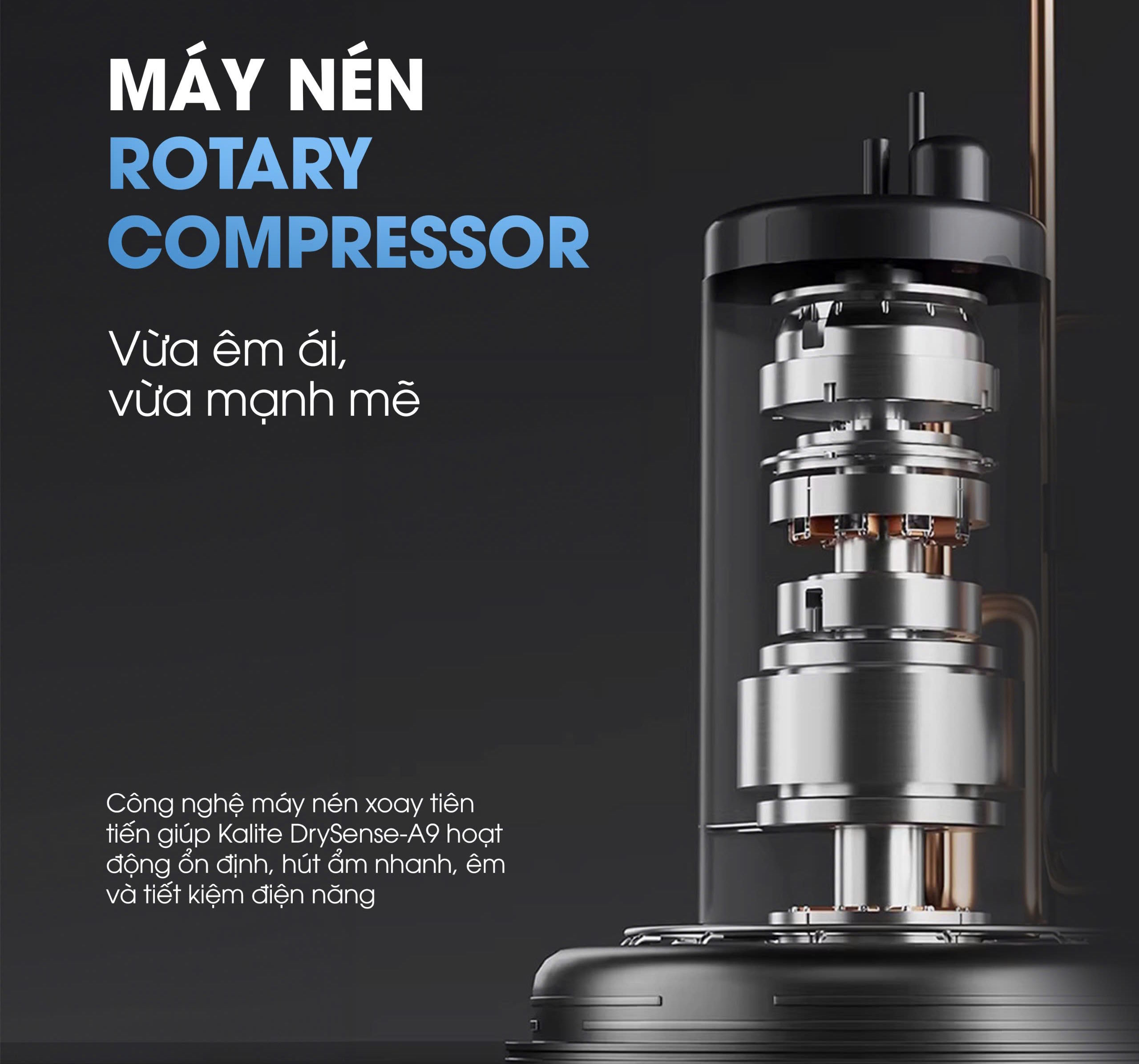 Máy hút ẩm Kalite Drysense-A9