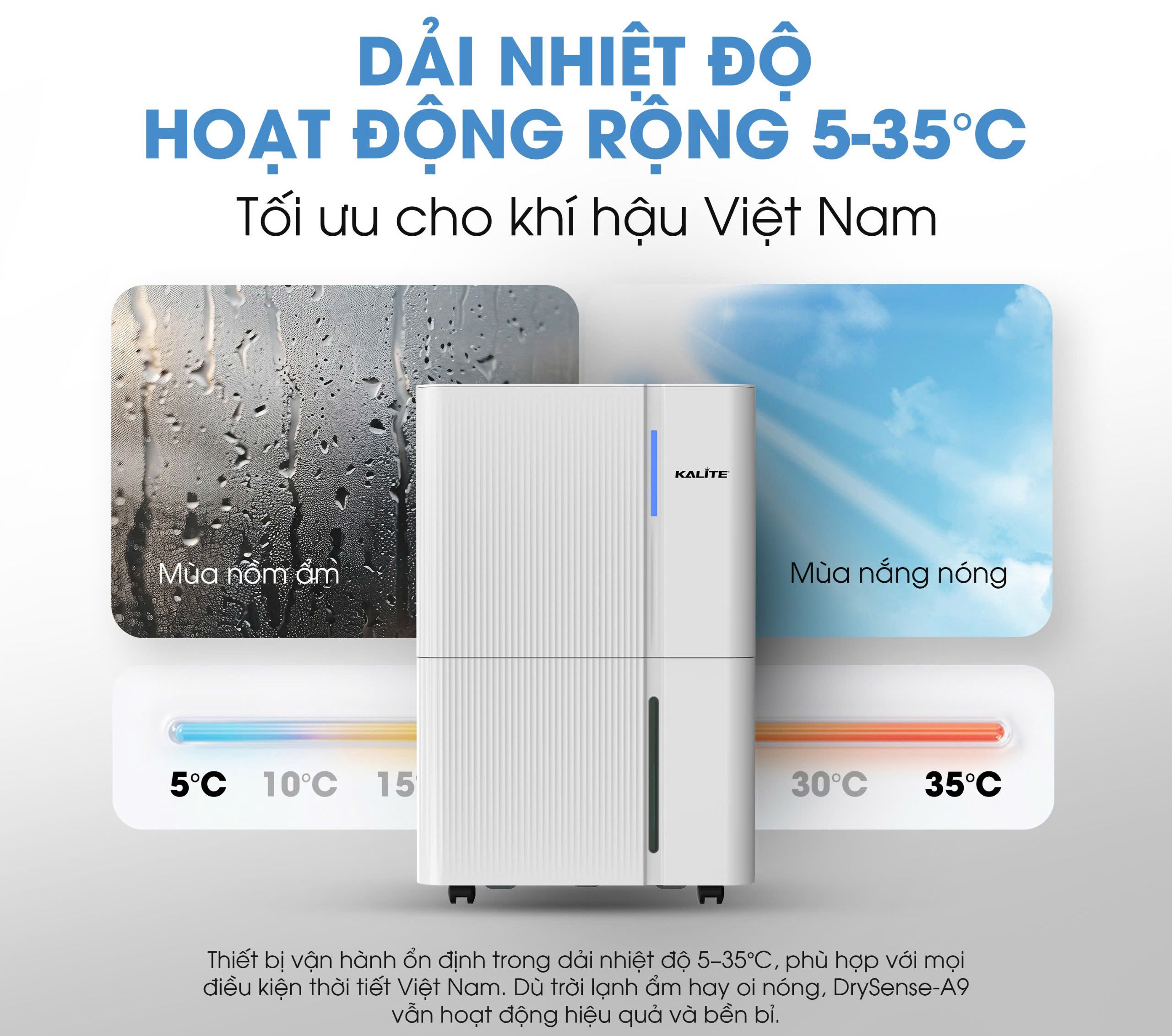 Máy hút ẩm Kalite