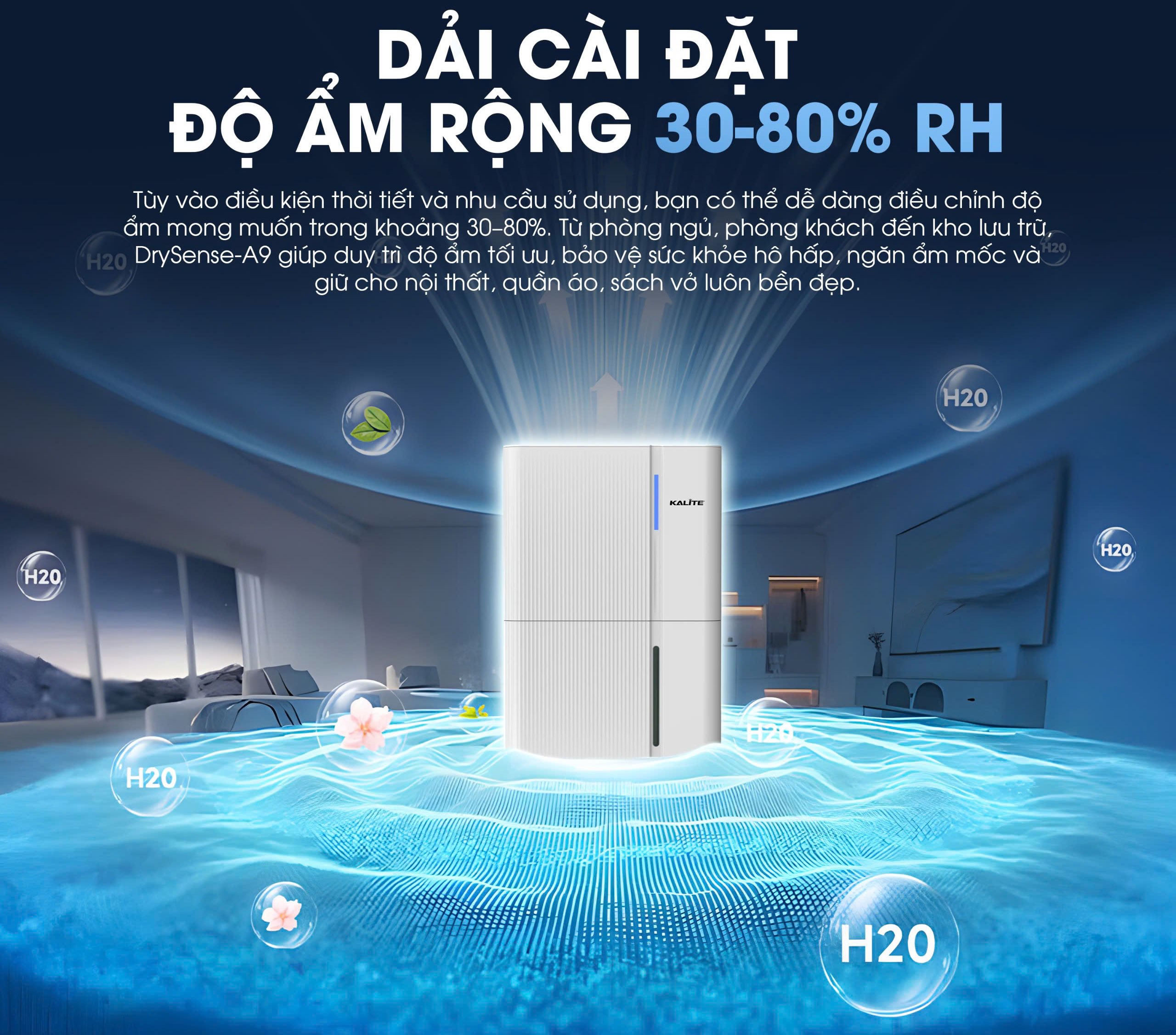 Máy hút ẩm Kalite