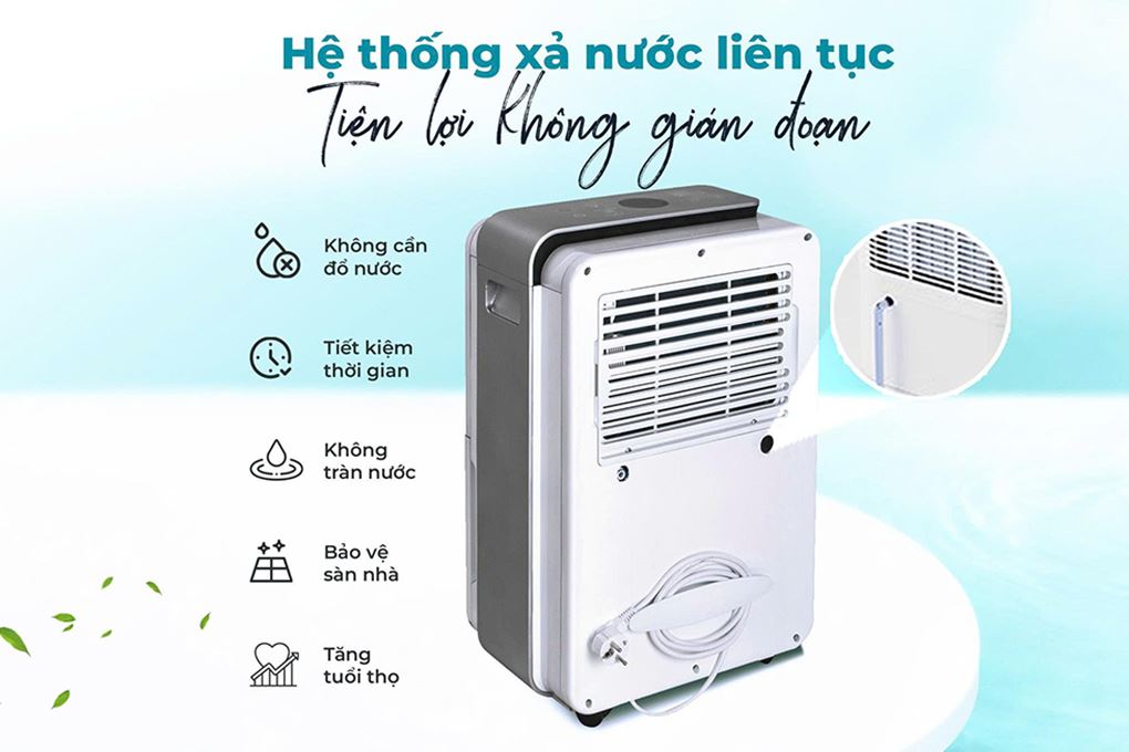 Máy hút ẩm Nagakawa NAD8668