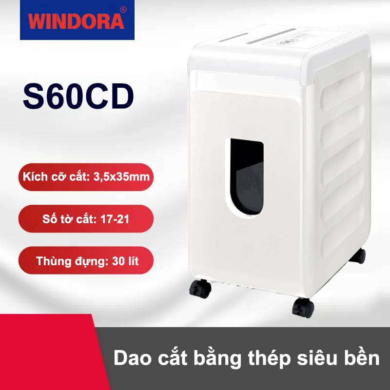 Máy hủy tài liệu Windora S60CD