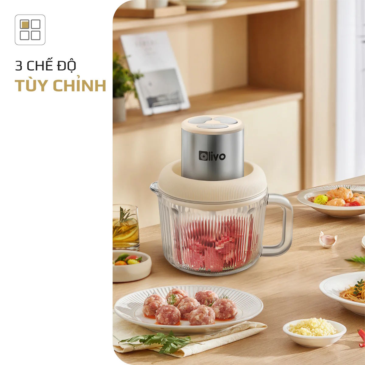 Máy xay đa năng Olivo FC25