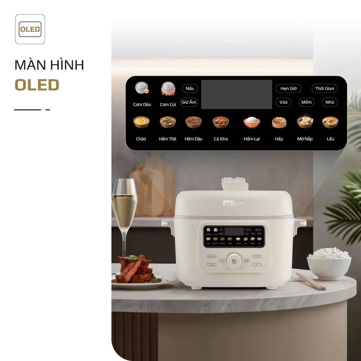 Nồi áp suất Olivo PC40