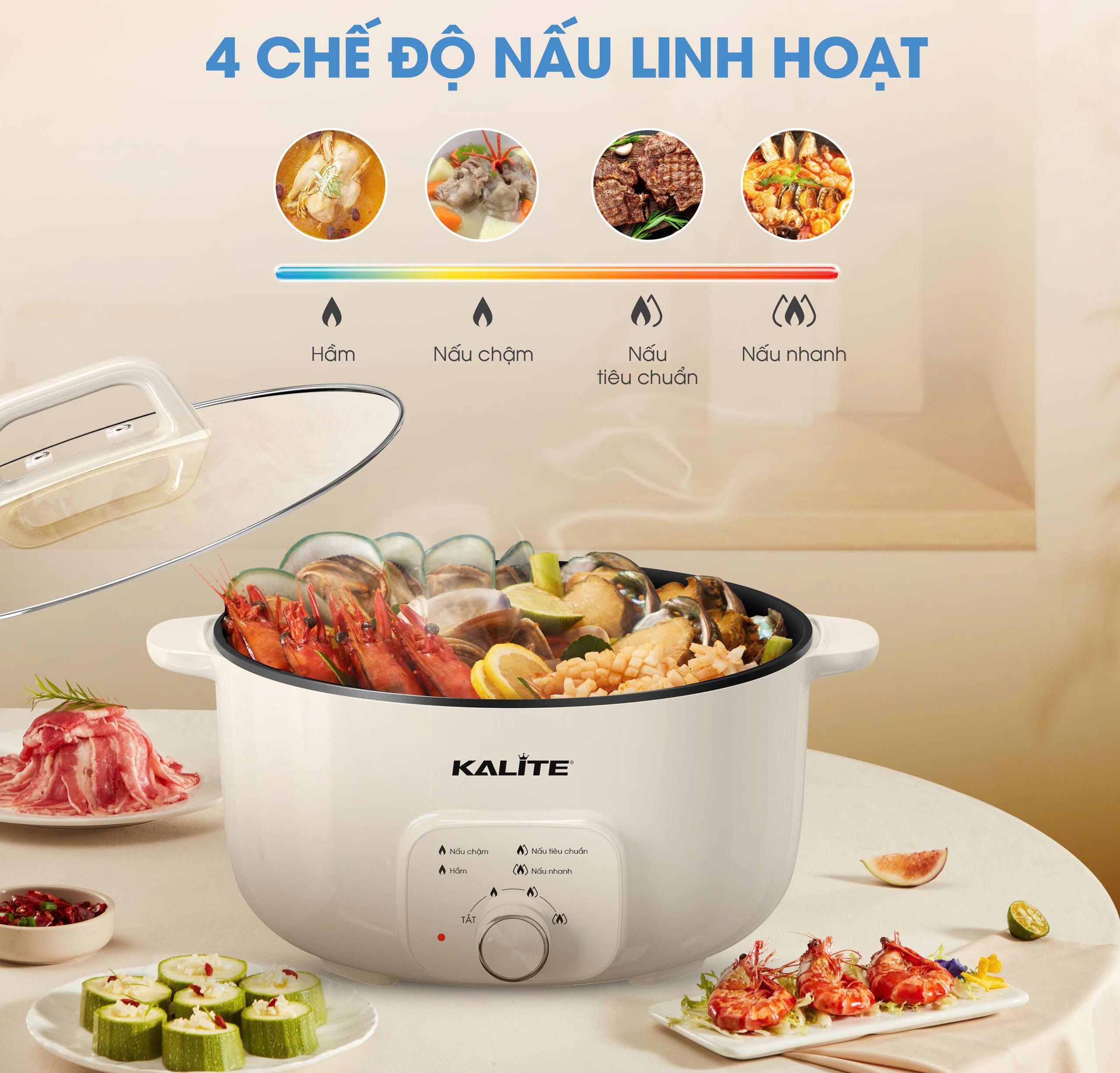Nồi lẩu điện Kalite